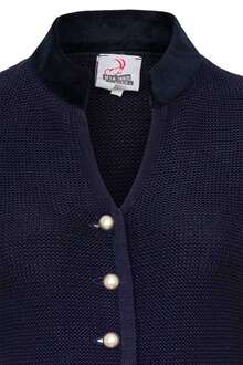 Trachten Strickblazer marine