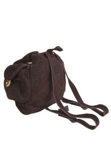 Rucksack Lederhose dunkelbraun