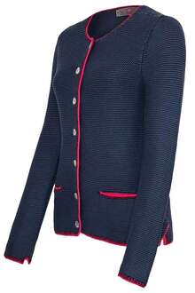 Damen Trachten Strickjacke denim