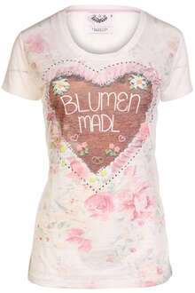 Trachten T-Shirt  Blumen Madl