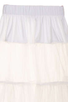 Damen Unterrock Petticoat 60 cm wei