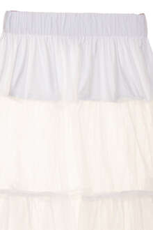 Damen Unterrock Petticoat 70 cm wei