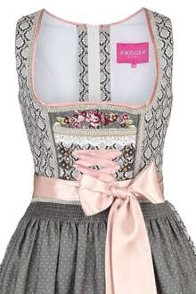 Dirndl Vintage-Stil schwarz rosa