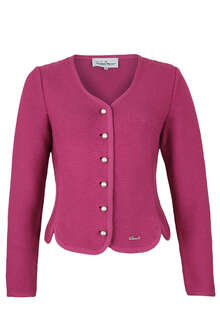 Dirndljacke Strick pink