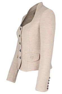 Miss Germany exklusive Trachtenkollektion - Walkjacke natur