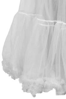 Petticoat Dirndl weiß 65cm