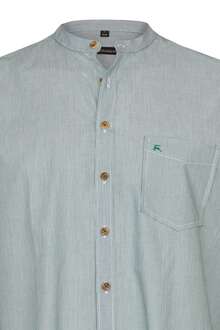 Trachtenhemd Slim fit gestreift grn