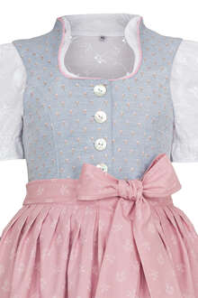 Kinder Dirndl marine rosa