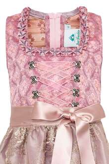 Mdchendirndl Teeniedirndl rosa beige