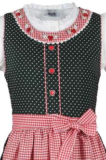 Kinderdirndl grn mit Bluse