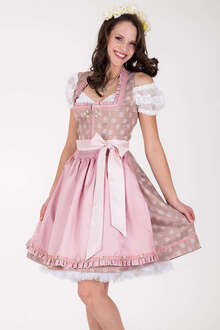 Dirndl mini Vintage rosa