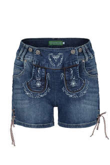 Damen Trachten Jeansshorts