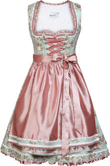 Dirndl kurz Blumen Vintage romantisch ros