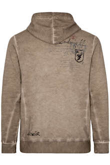 Herren Kapuzenpullover Knig Ludwig beige