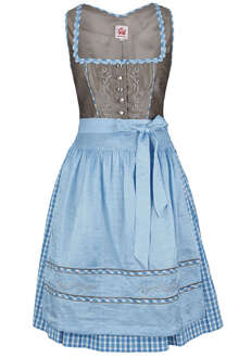 Dirndl kurz blau