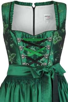 Dirndl lang festlich tannengrn