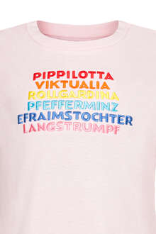 Kinder T-Shirt 'Pippilotta Viktualia' pink