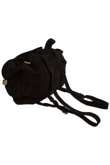 Rucksack Lederhose schwarz