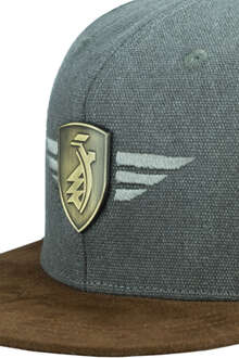 Snapback Cap ZNDAPP grau braun