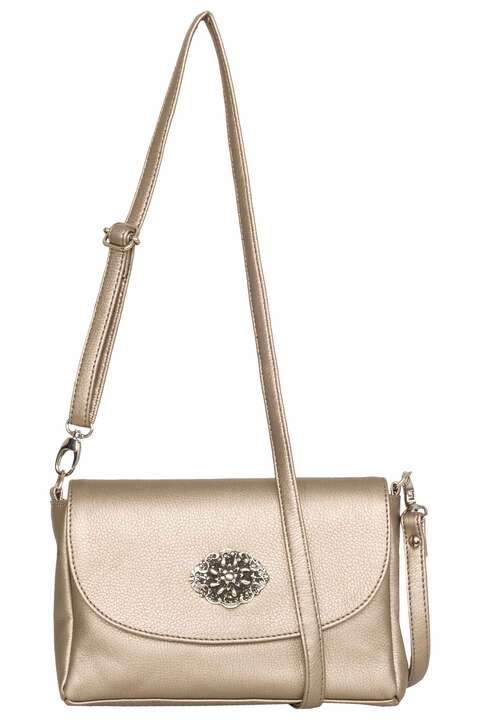 Dirndl Trachten Umhnge-Handtasche taupe