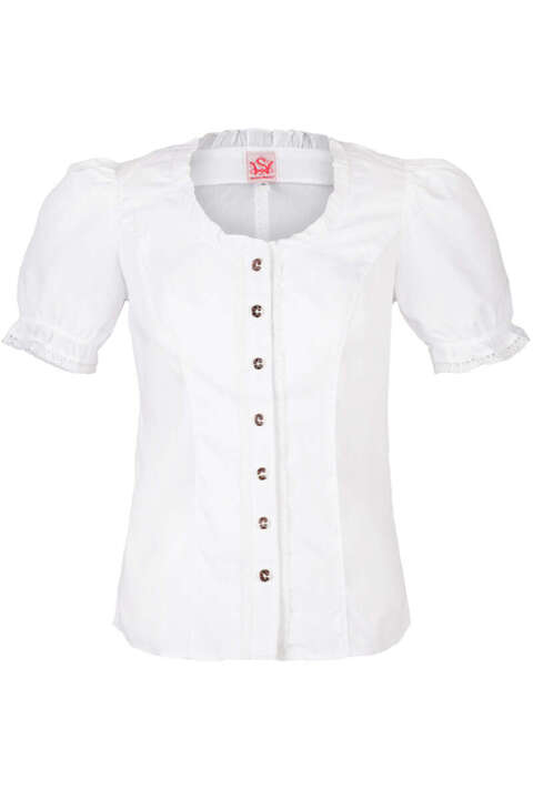 Miedershirt wei 'Jasmin'