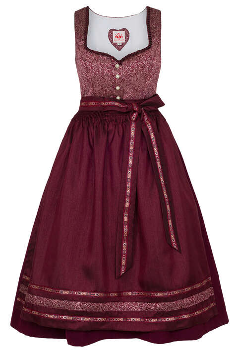 Midi-Dirndl beere