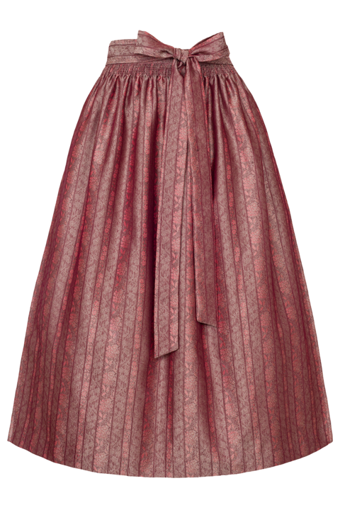 Dirndlschrze 80cm weinrot