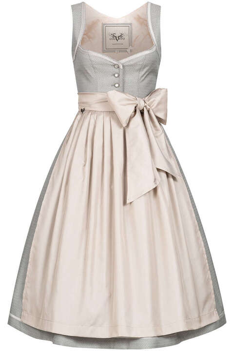 Midi Dirndl powder grey