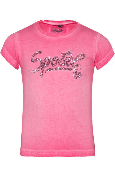 Mädchen T-Shirt Spazerl pink