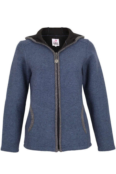 Damen Windstopper-Jacke wasserabweisend blau