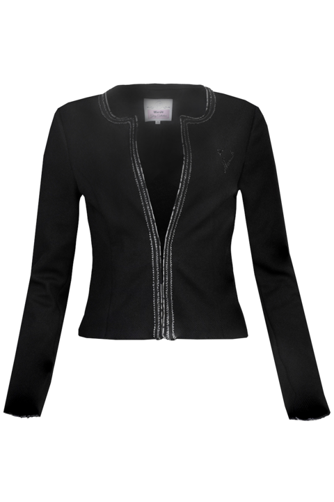 Damen Trachtenblazer schwarz