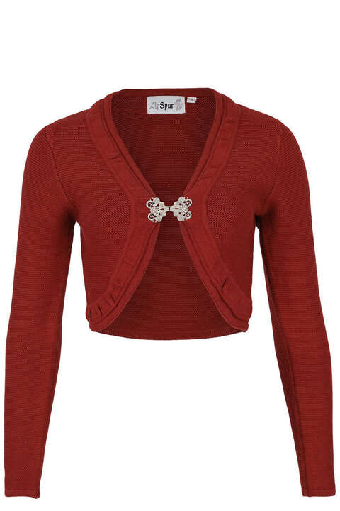 Dirndl-Jacke-Bolero rot