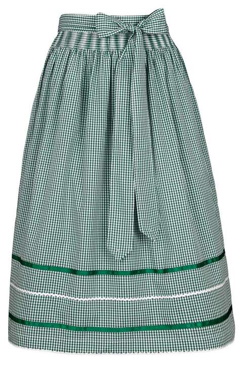 Dirndl Schrze kariert 69 cm grn