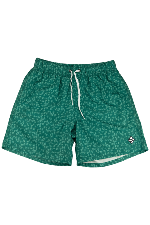 Herren Badehose 'Hopfenernte' trkis