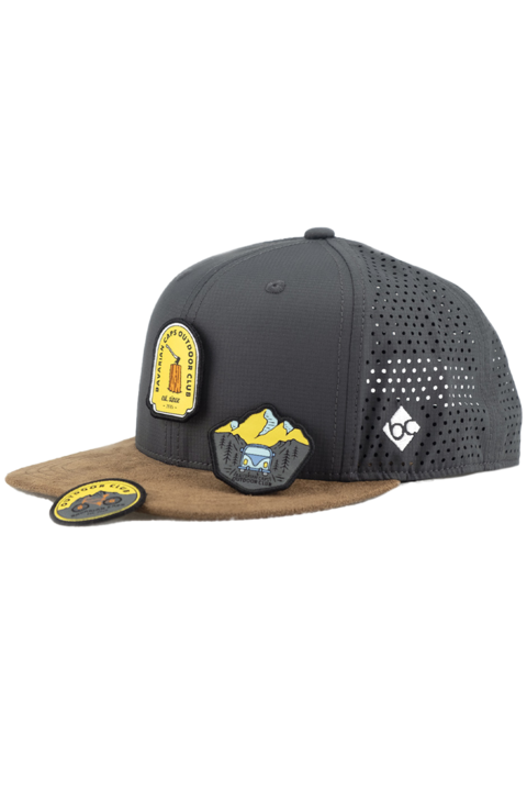 Snapback-Cap 'Outdoor Club' anthrazit