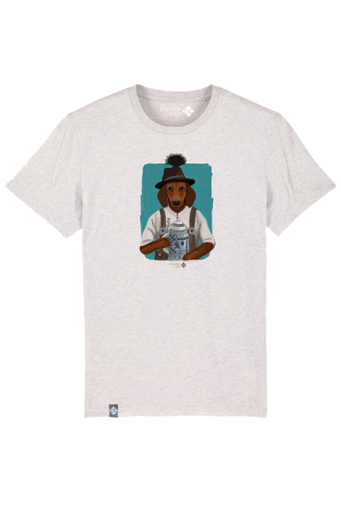 Herren T-Shirt 'Prost Waldi' trkis