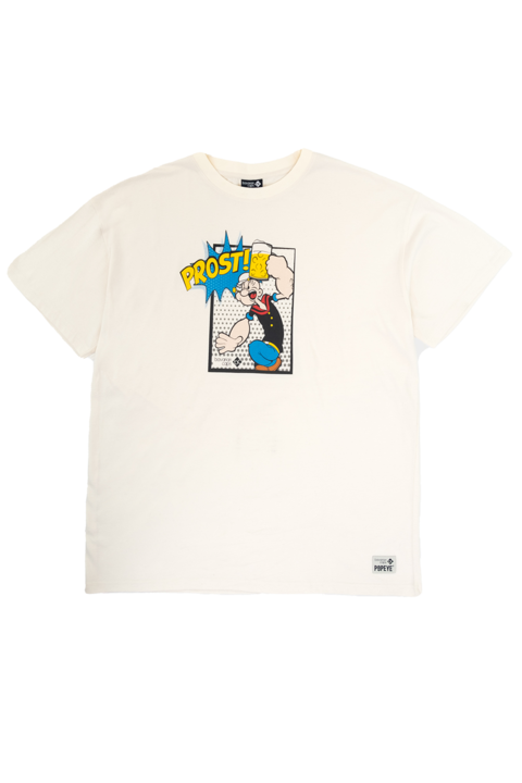 Herren T-Shirt 'Popeye' natur