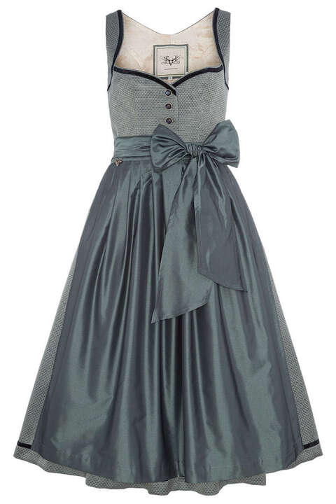 Midi Dirndl Slate Blue