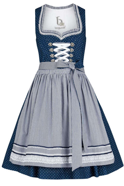 Dirndl kurz marine