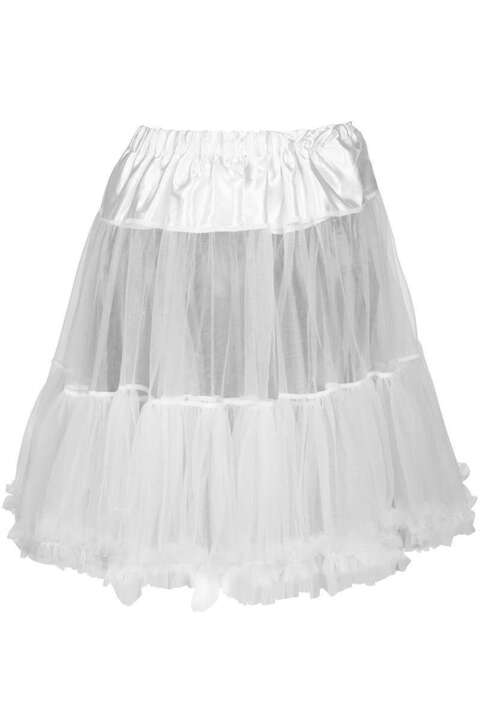 Dirndl Unterrock Petticoat wei 55cm