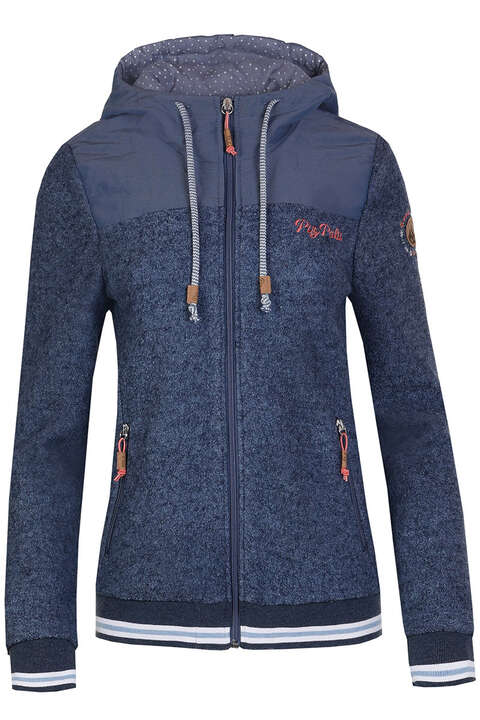 Damen Jacke sportiv schieferblau