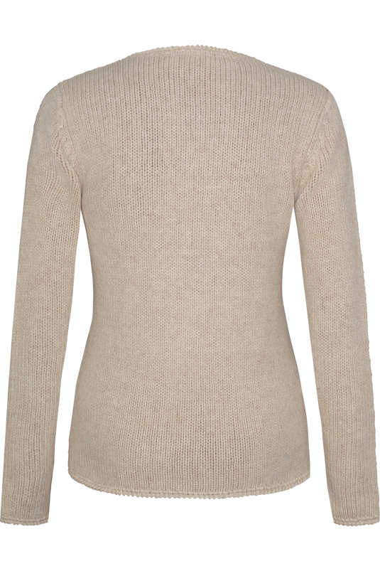 Damen Trachtenstrickjacke Hammerschmid TYROL 262-702 in 03-BEIGE - Rückansicht